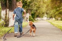 bambino con il cane