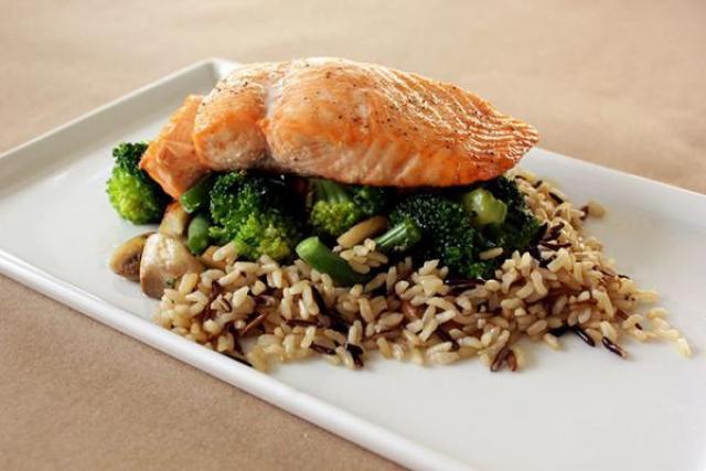 cane ricetta riso e salmone